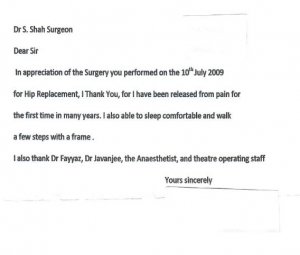 Patient Testimonial